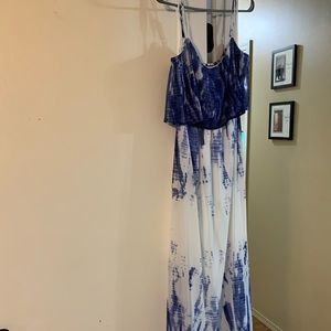 Blue dress